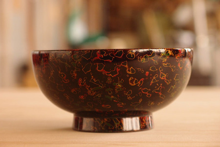 津軽塗 錦塗 プレート 津軽塗錦塗プレート