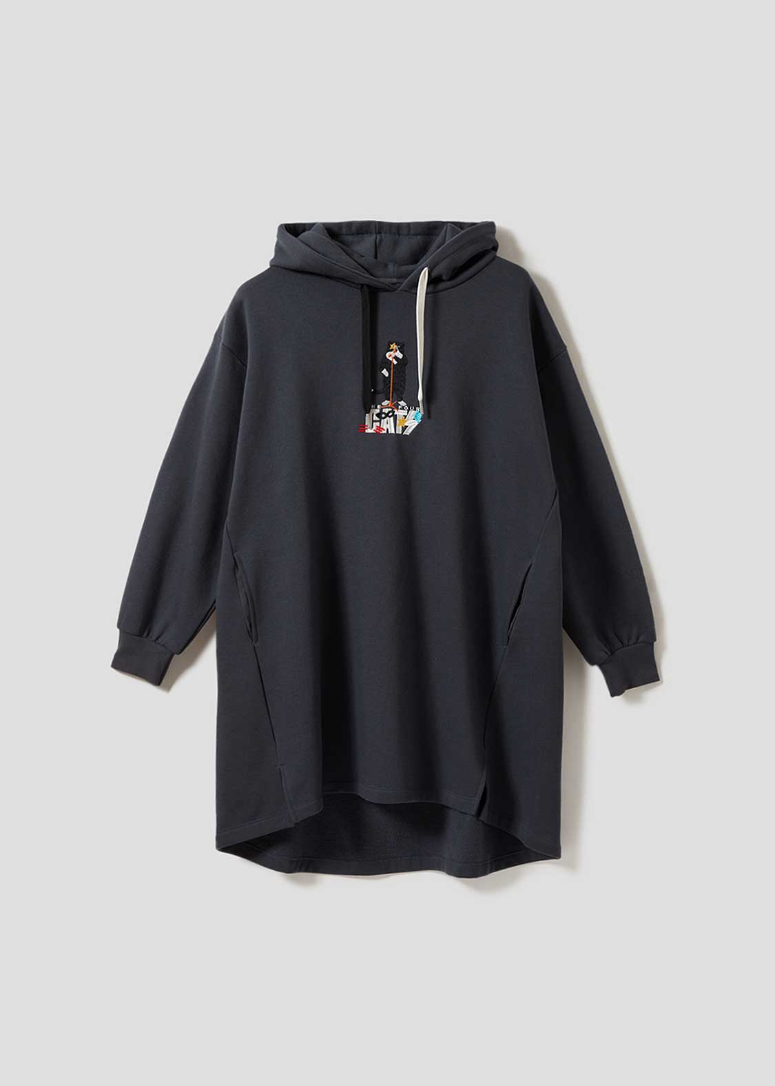 ザ フォーキャッツ タッキー｜裏起毛パーカーワンピース｜ウィメンズ