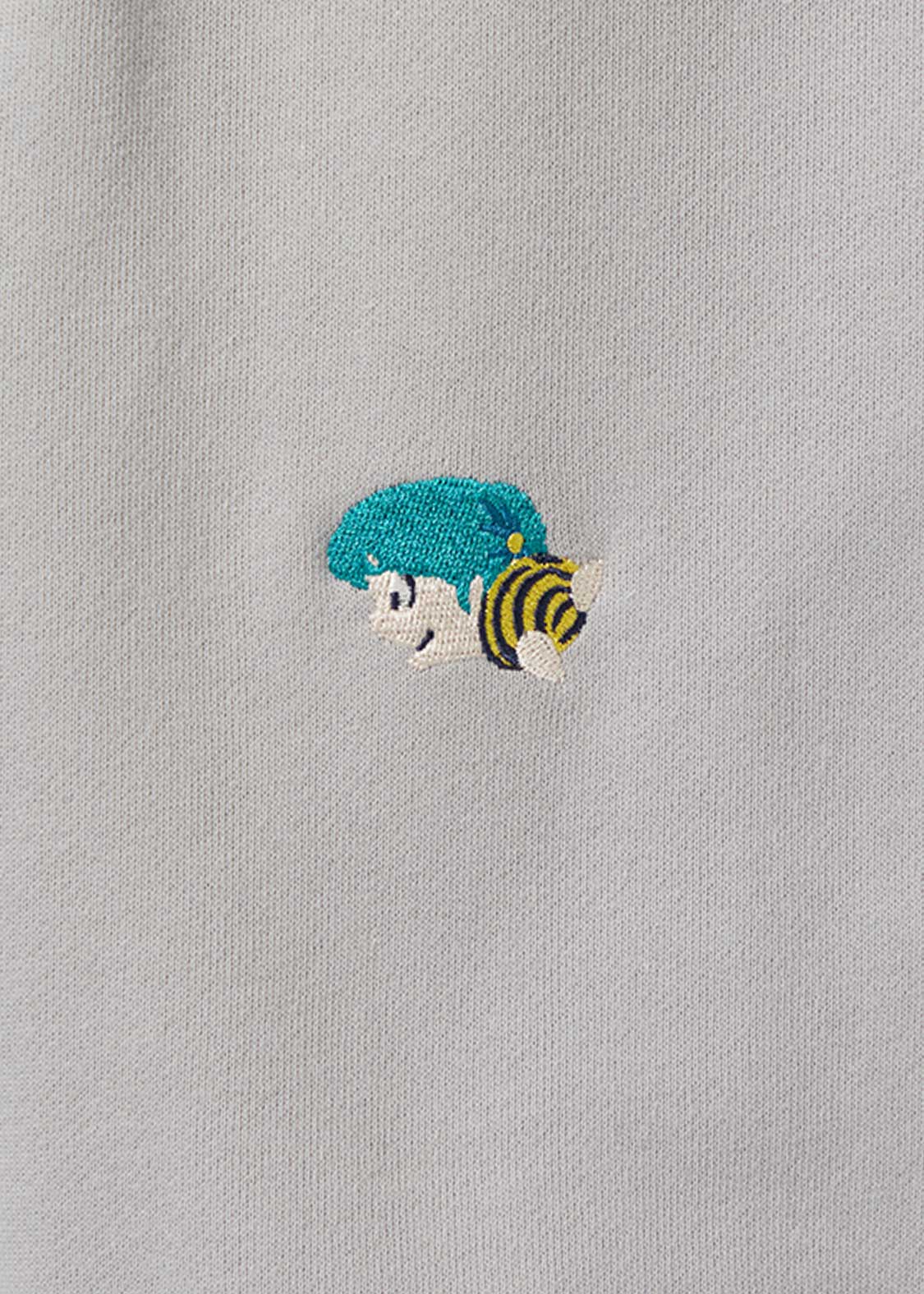 ラム&テン｜裏毛スウェットカーディガン｜ユニセックス｜グラニフ