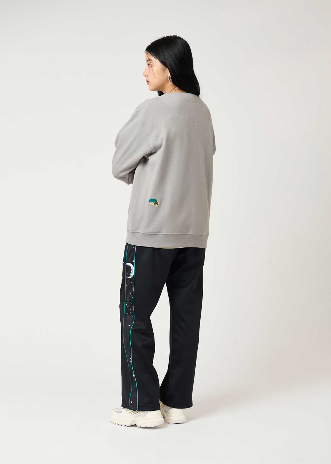 ラム&テン｜裏毛スウェットカーディガン｜ユニセックス｜グラニフ