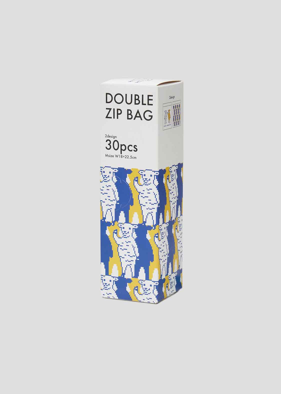 ラムチョップ 8bit｜ダブルジップバッグM｜グラニフ(graniph)公式