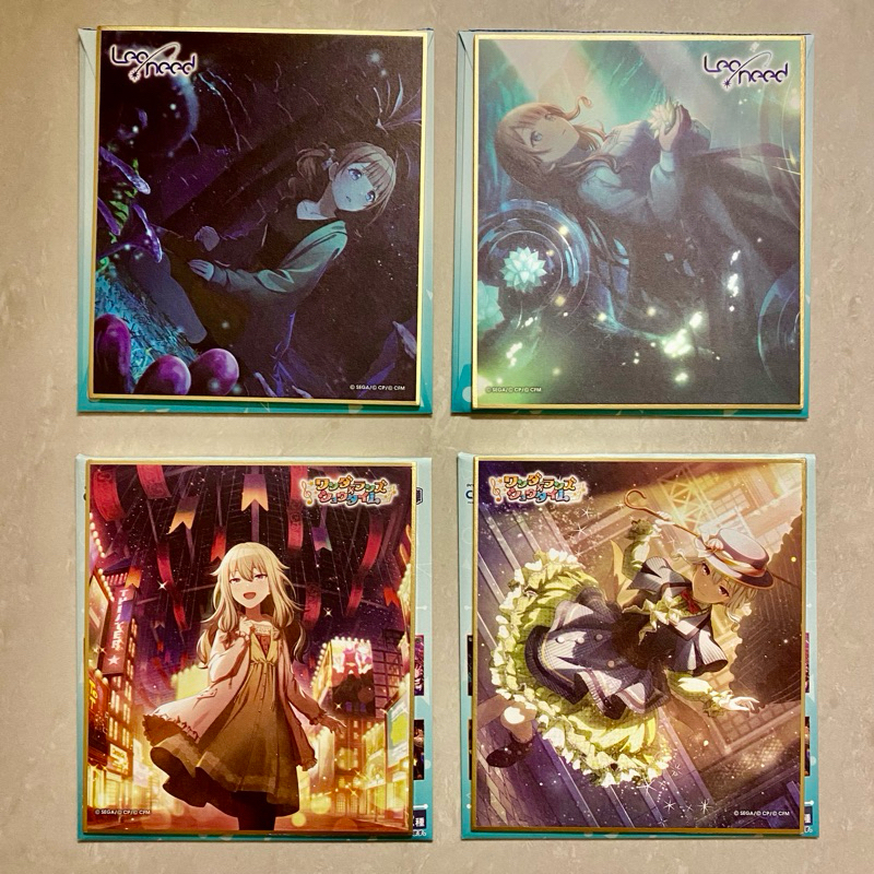 プロセカ ミニ色紙 草薙寧々 キャンドルの香りは思い出と共に