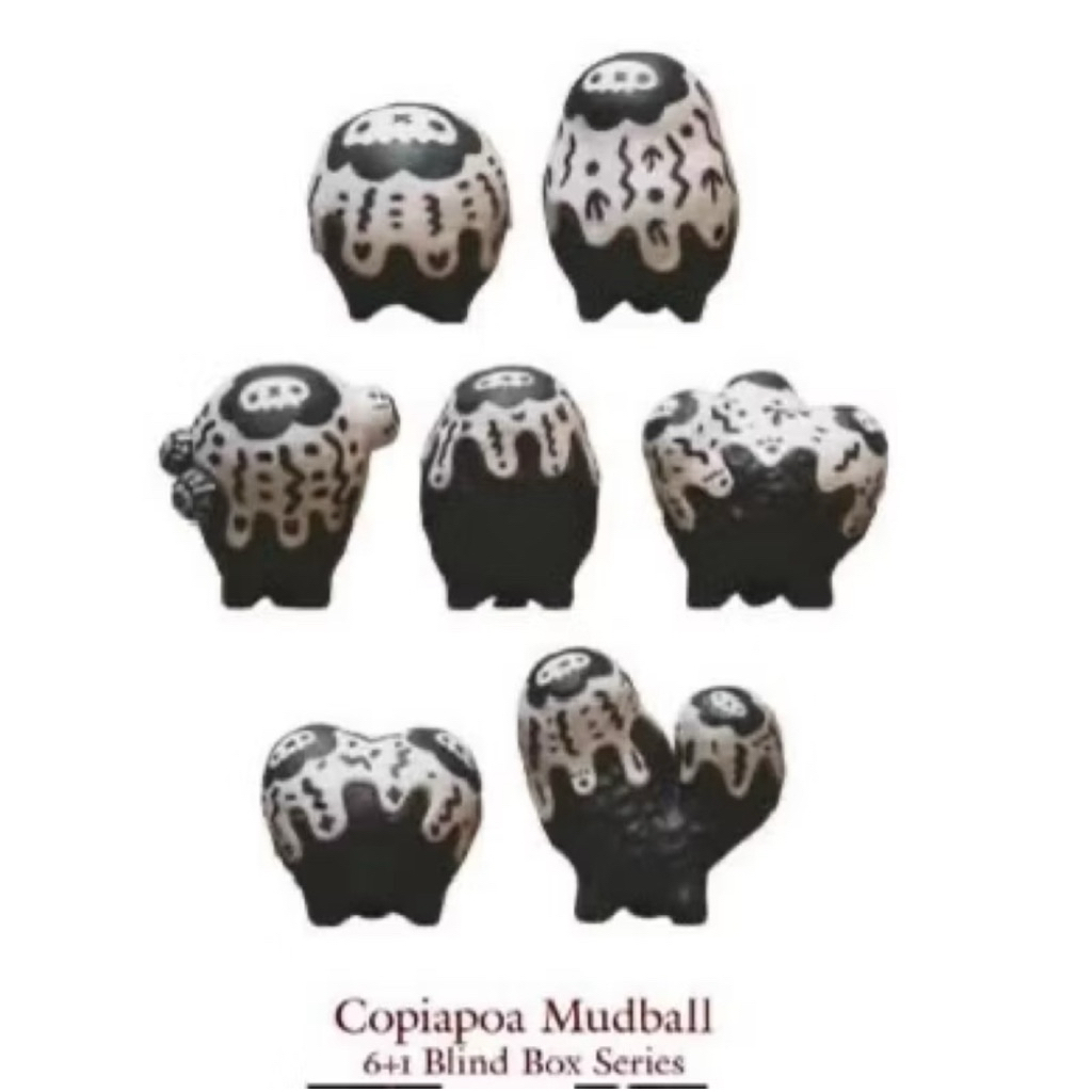 羅本製所 Copiapoa 黑王丸-達摩-丸型（陶製） 羅本製所 Copiapoa 黑