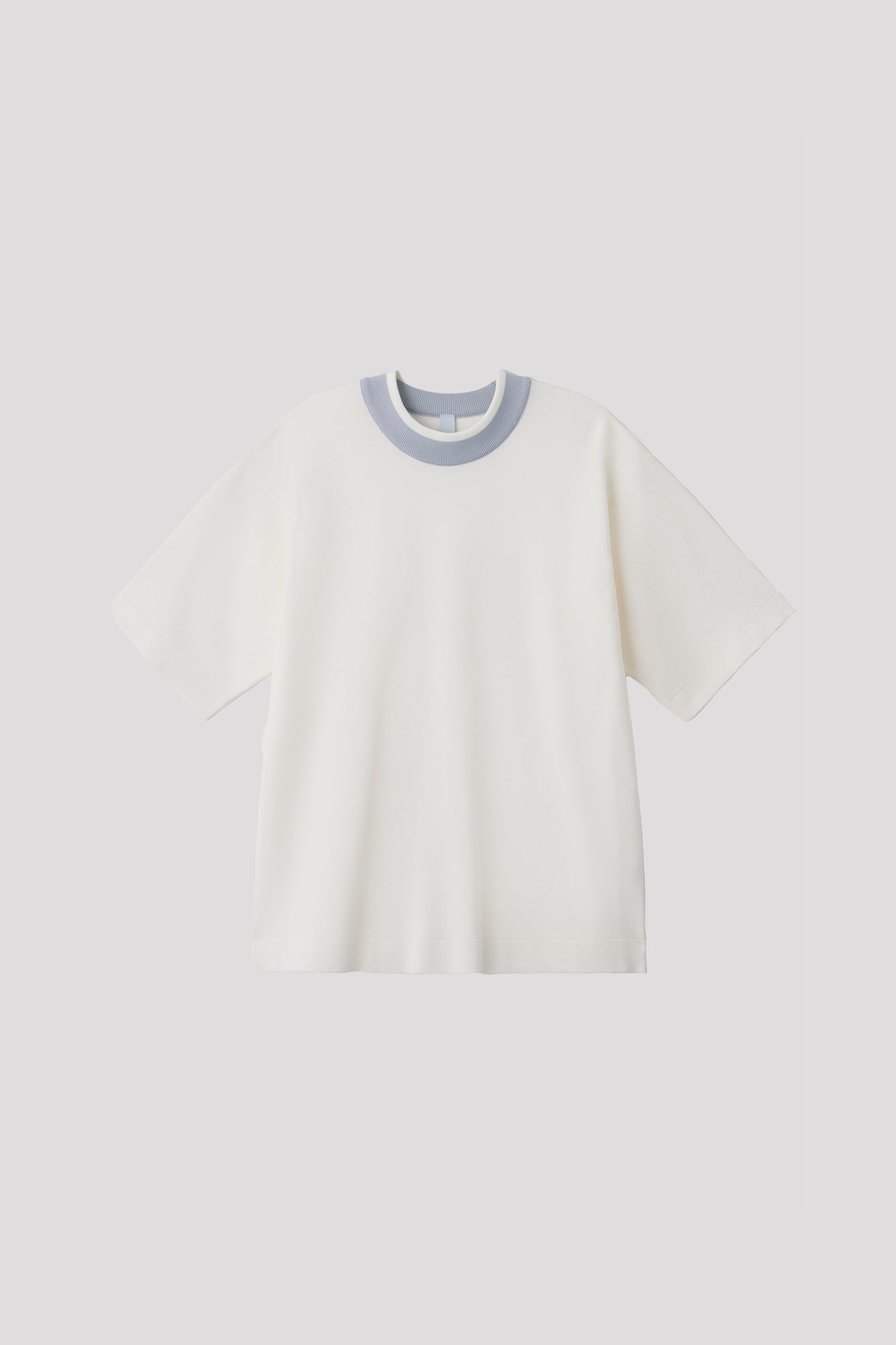 CUPRO GARTER SHORT SLEEVE TEE SHIRT