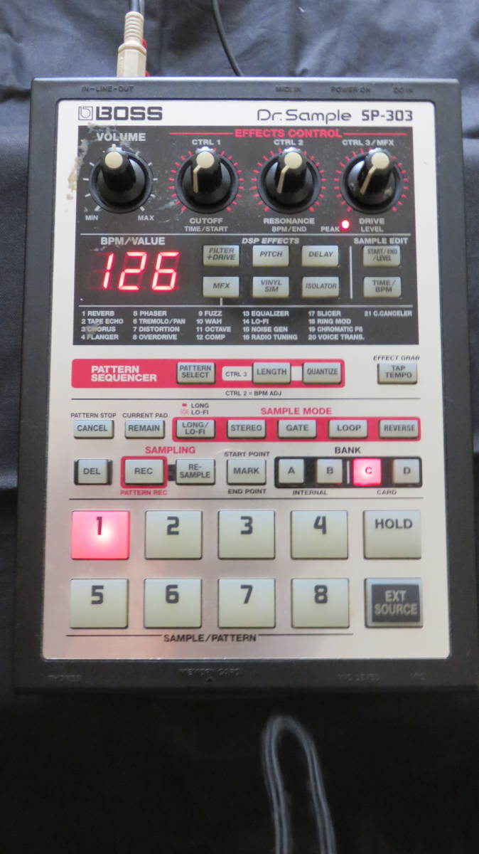 BOSS Dr.Sample SP-303 箱付き 希少 BOSS Dr.Sample SP-303 箱付き