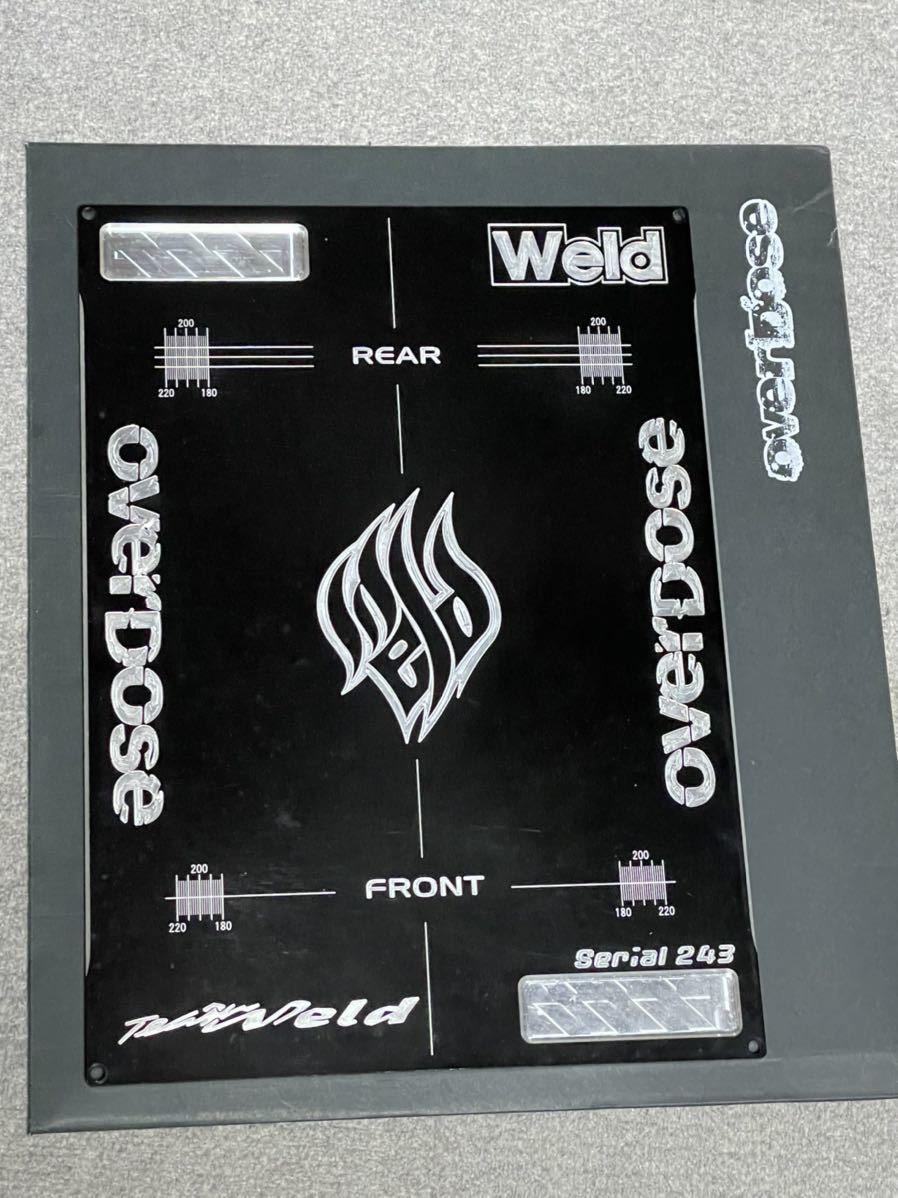 OVERDOSE セッティングボード Ver2 パープル OVERDOSE セッティング