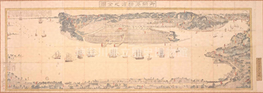 御開港横浜之全図