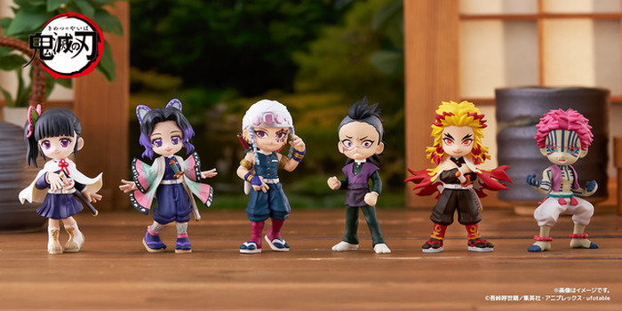 鬼滅の刃」しのぶやカナヲ、猗窩座たちが手のひらサイズに！デフォルメ