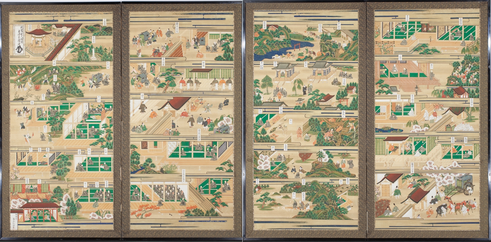 大田連亘 彩色画 【 親鸞聖人像図 】 未使用品に近い状態 共箱 大田連