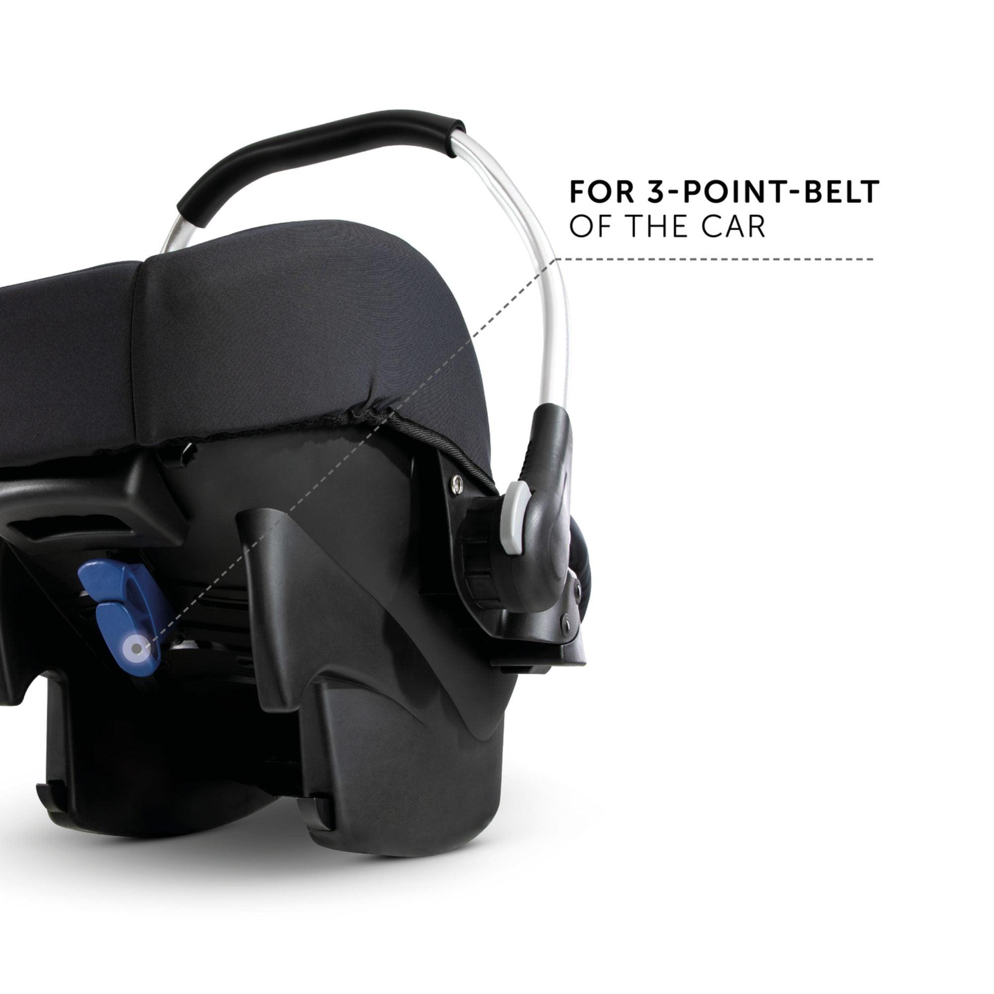 Hauck Comfort Fix Car Seat Set - Black – Chelsea Baby