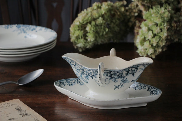 Bフランスアンティーク・ショワジールロワVILLARDプレート