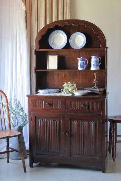 イギリス アンティーク カップボード 1940年代