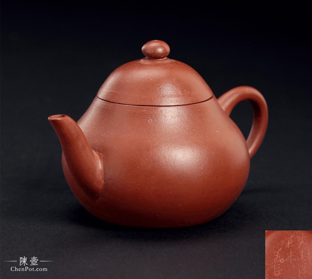 清朝期 朱泥 水平 白泥 急須 紫泥 紫砂 中国宜興 唐物 中国