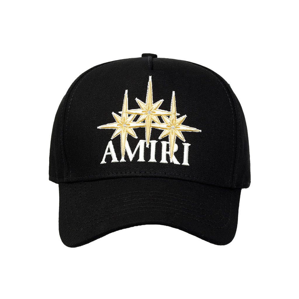AMIRI 星型刺繍 トラッカーキャップ Amiri Crystal 3 Star Trucker Hat
