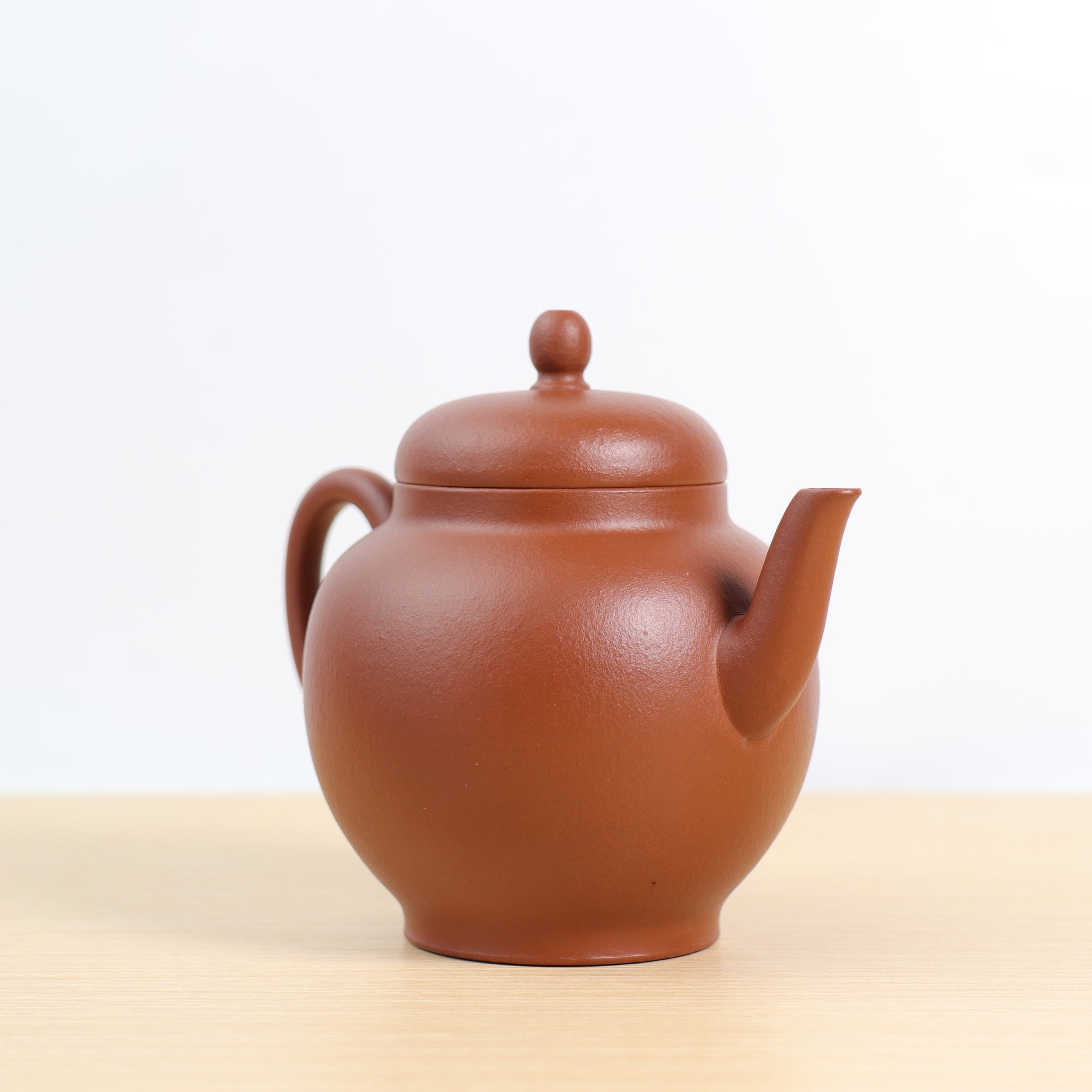 中国 紫砂 朱泥 急須 茶壷 在銘 V R9047 【最後のおひとつ】央