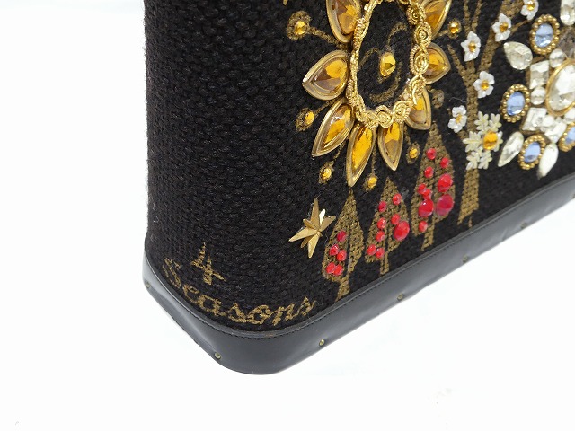 60s ビンテージ Enid Collins エニッド コリンズ 4 Seasons 刺繍