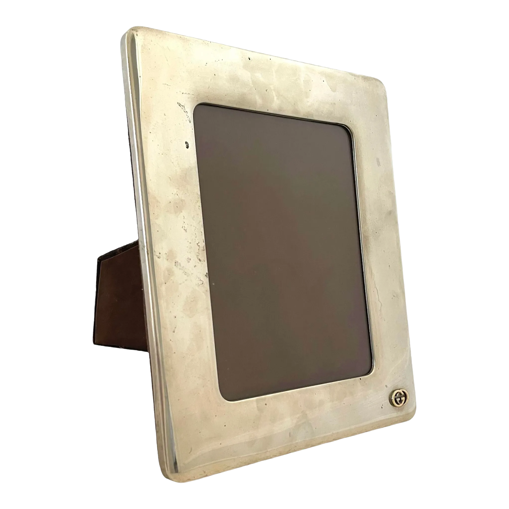 額縁 Deadstock Old Gucci Photo Frame Silver 額縁 Deadstock Old