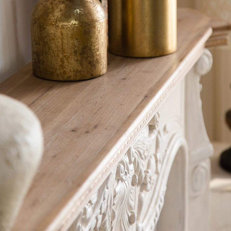 Chanté公式｜マントルピース 彫刻 存在感 シャビーシック アンティーク