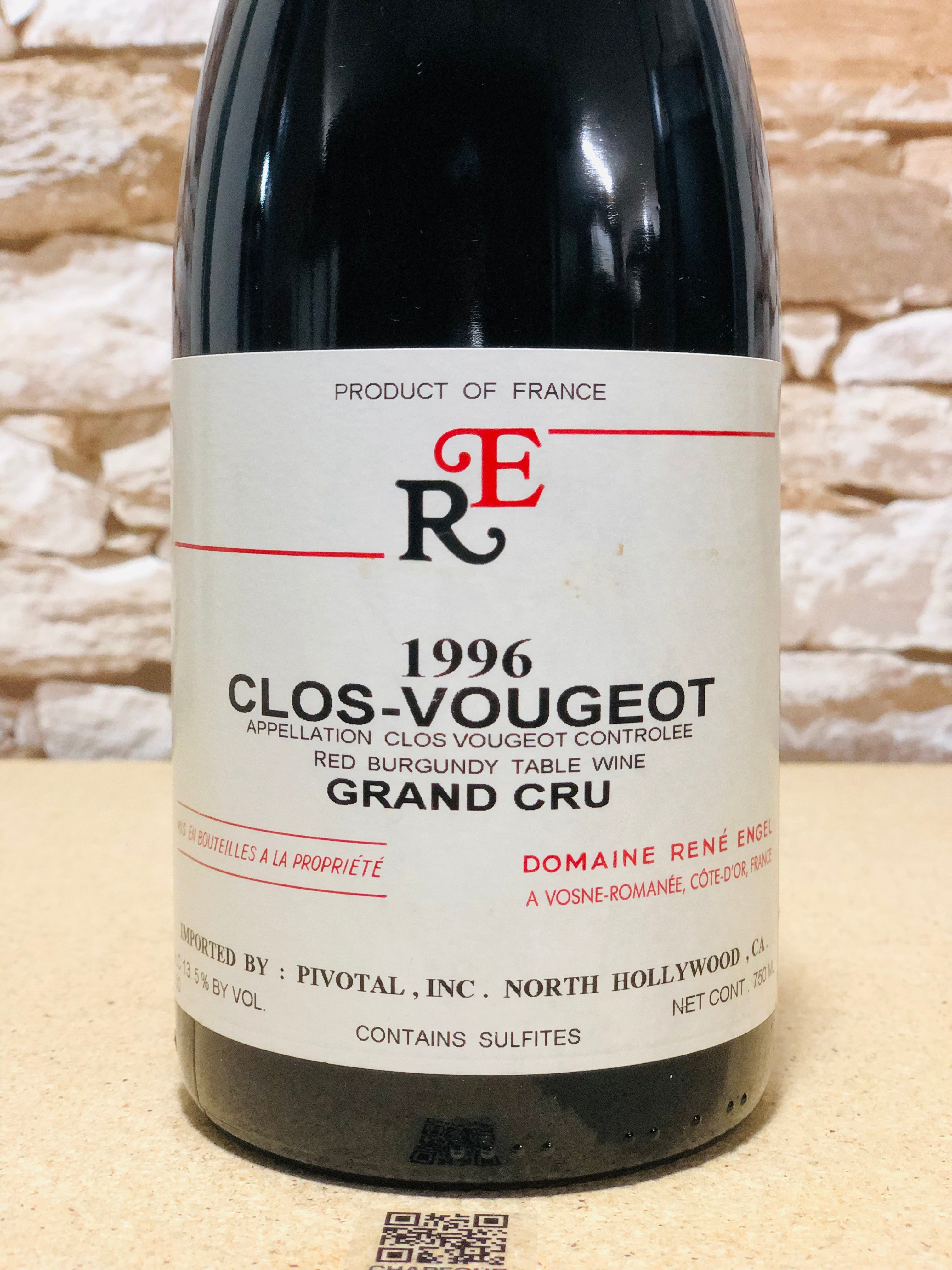 ワイン 1996 CLOS VOUGEOT Rene Engel ワイン 1996 CLOS VOUGEOT Rene