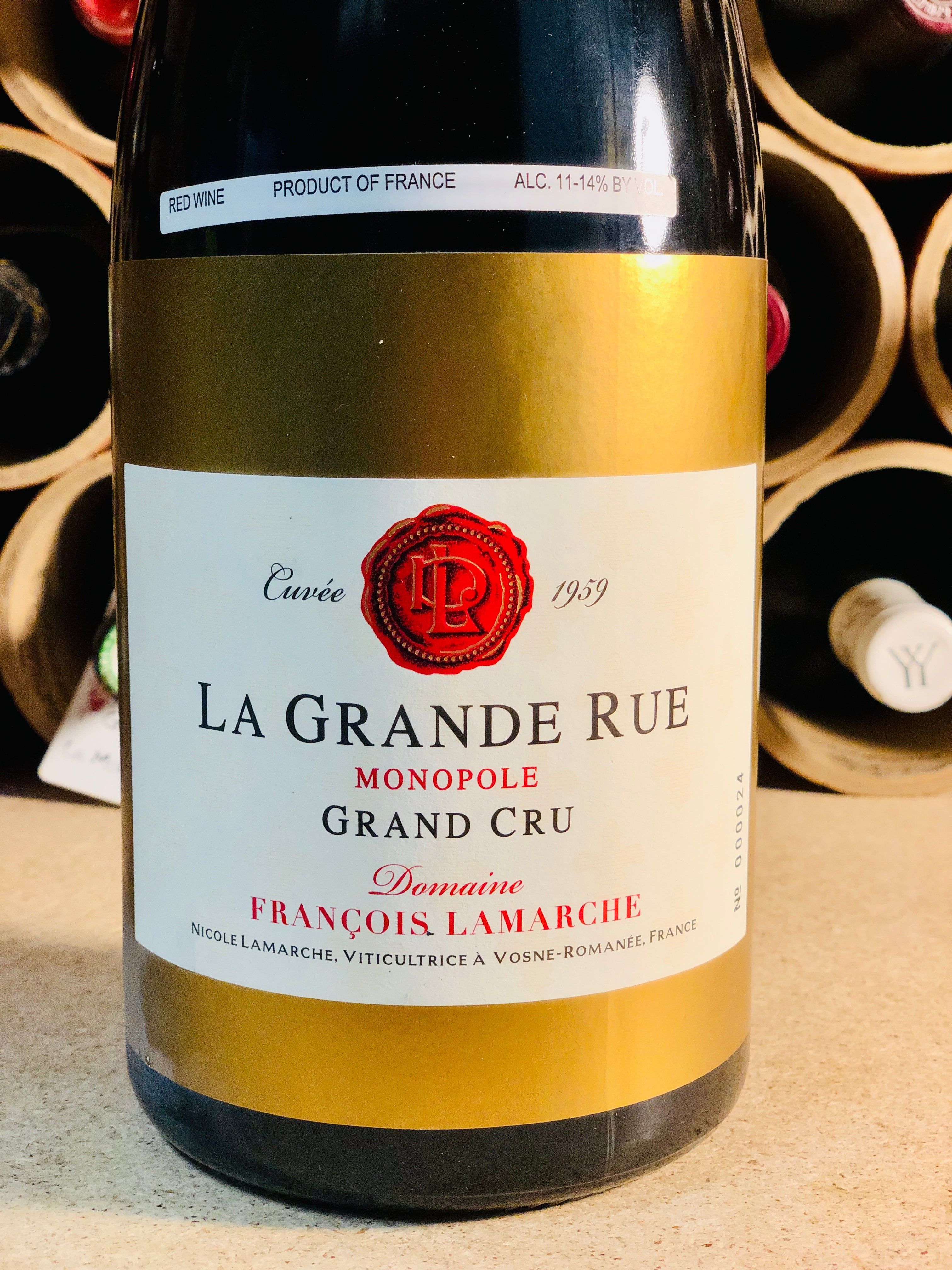 F. Lamarche, La Grande Rue, Cuvee 59 2014 (1.5L) – CHAPTER 4