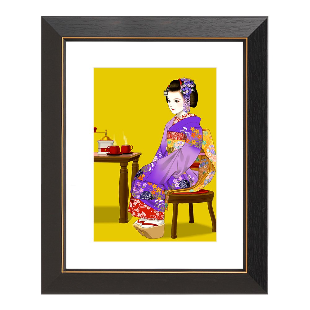 舞妓喫茶胡桃屋シリーズ03 ｜直筆サイン入りB5キャラファイングラフ