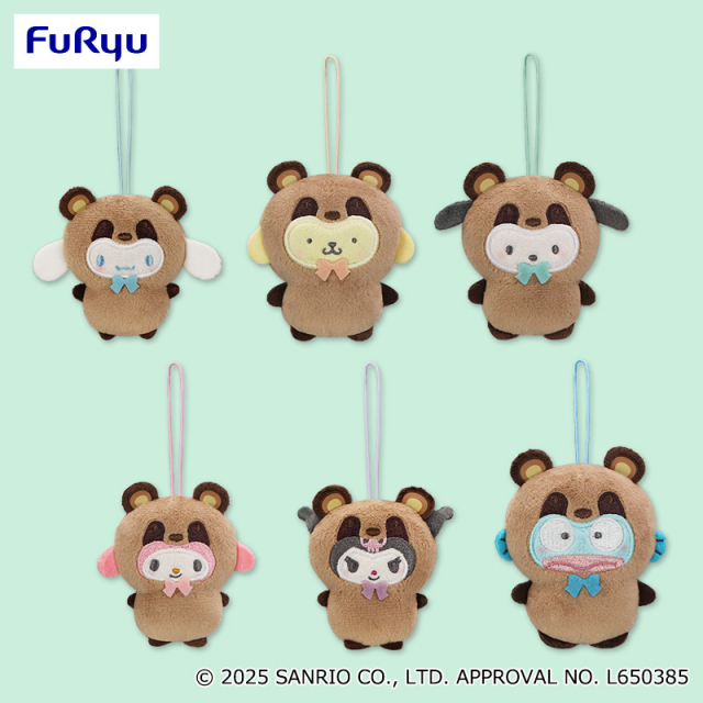 ナムコ限定 サンリオ キャラクターズ どうぶつ着ぐるみマスコット