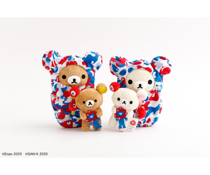 リラックマ×チュッパチャップス ぬいぐるみ5点セット リラックマ