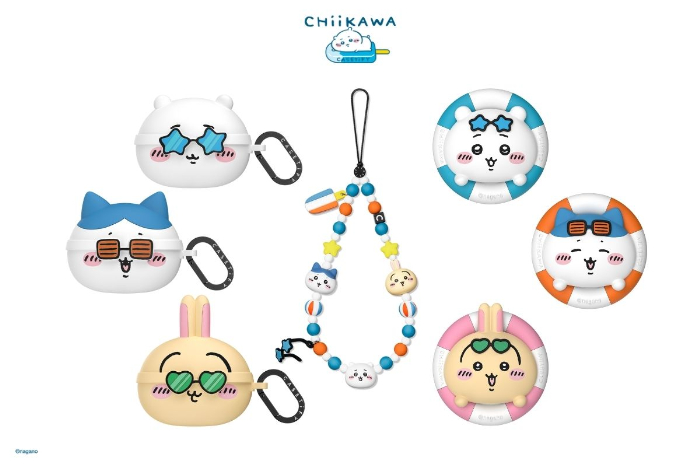 ちいかわ x CASETiFY」ビーチ仕様のテックアクセサリーが登場