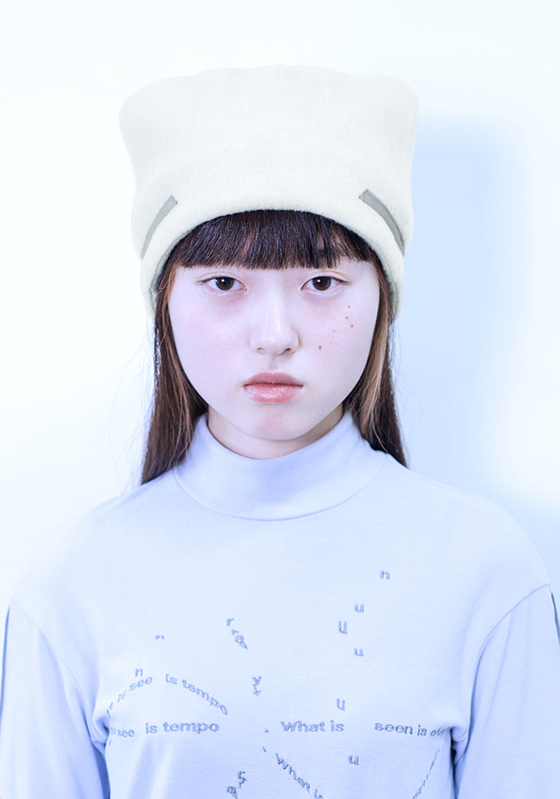 chloma クロマ パイルファーリーキャップ ホワイト chloma クロマ