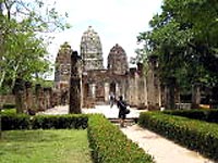 3216 外国切手 タイ 1988年スコタイ公園遺跡 4種完 3216 外国切手 タイ