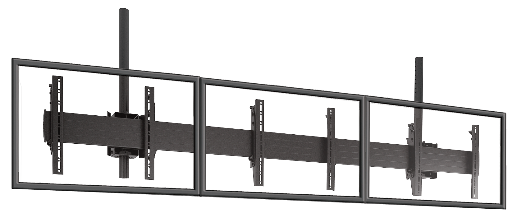 天吊マウント・メニューボード・3画面用 LCM3X1U｜製品情報 | CHIEF
