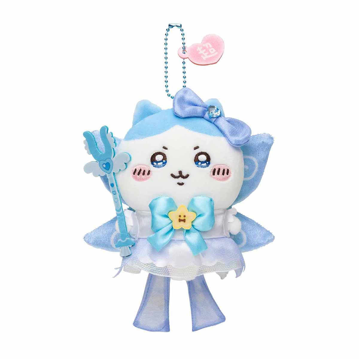 Super Magical Chikawa Power Up Mascot & Mascot-sized Clear Pouch