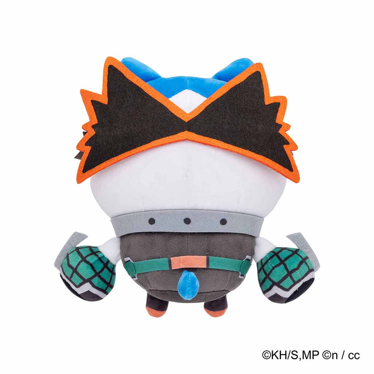 僕のヒーローアカデミア×ちいかわ ぬいぐるみS（爆豪勝己×ハチワレ