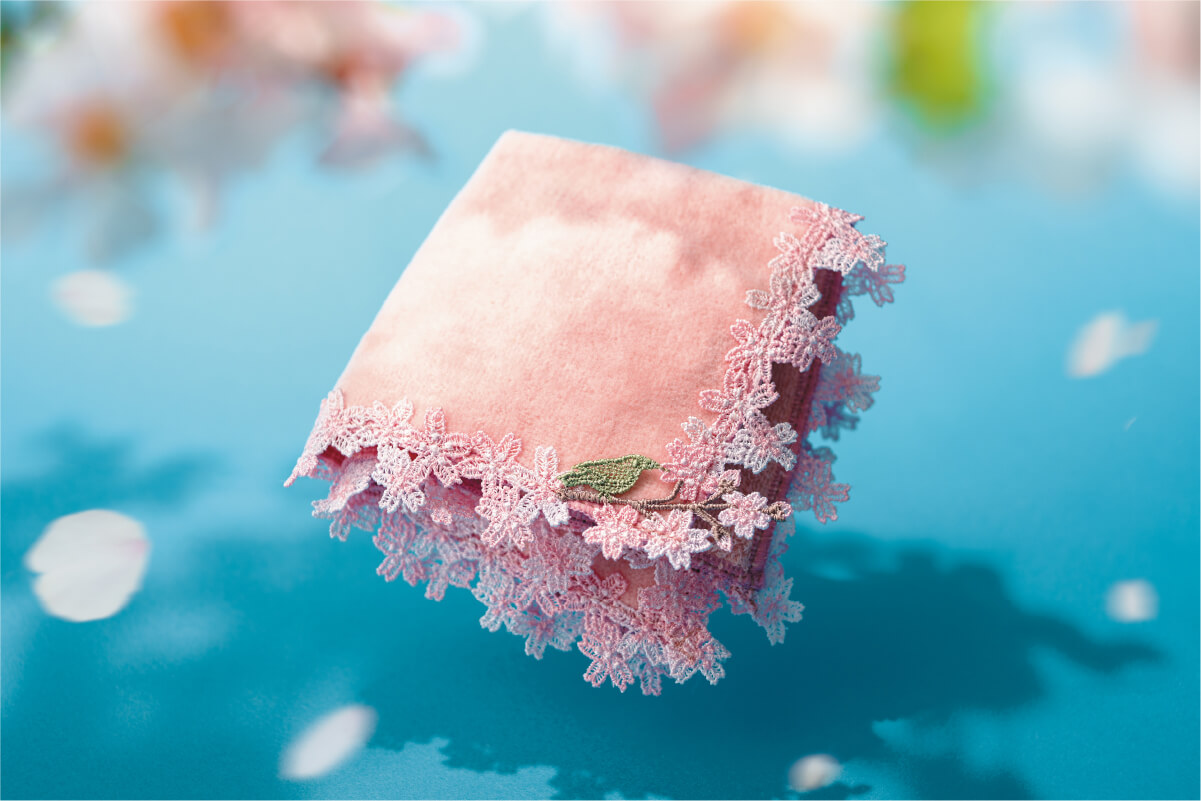 近沢レース店 2025春夏 シーズンタオルハンカチ頒布会