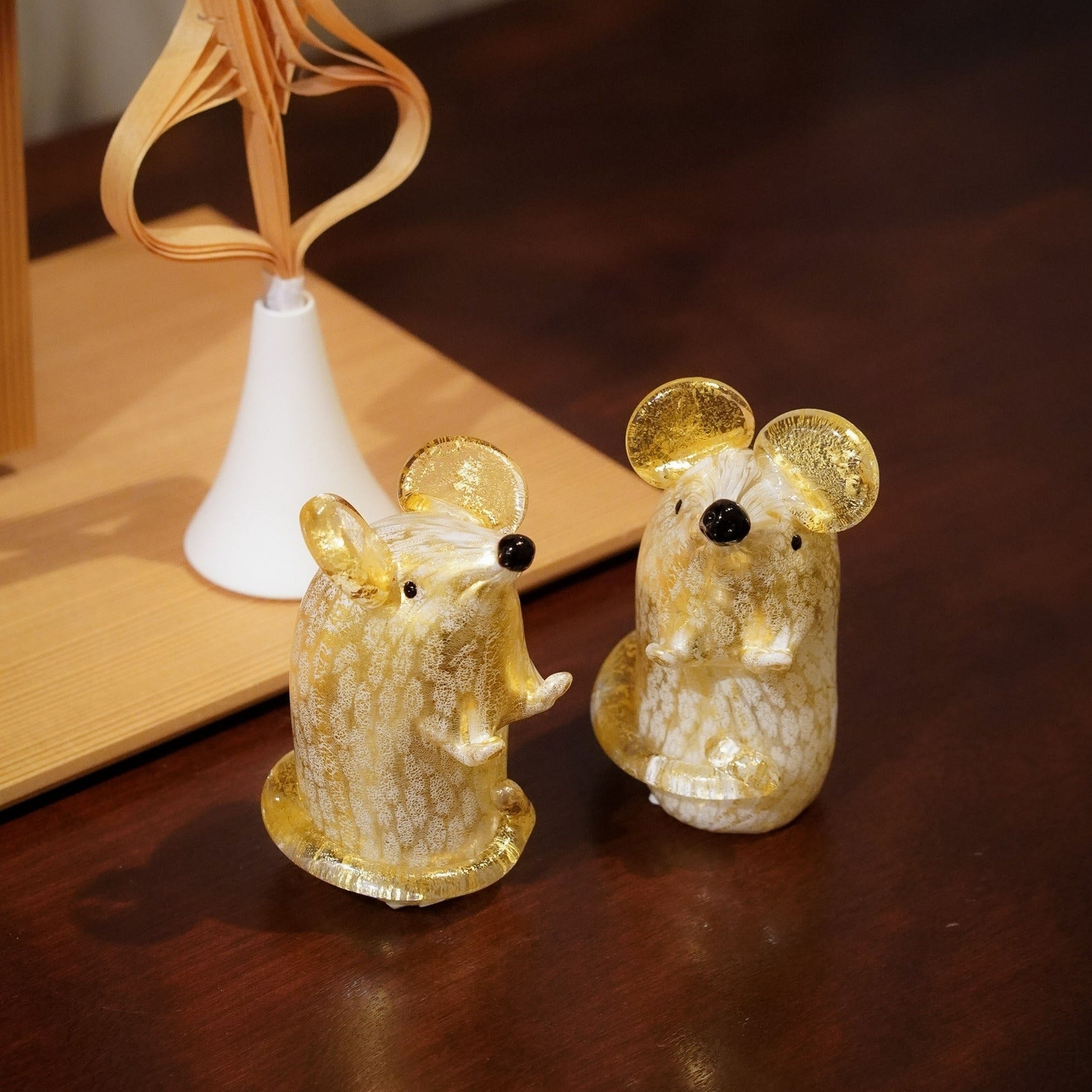 ベネチアングラス MURANO 干支 3体セット ベネチアングラス MURANO