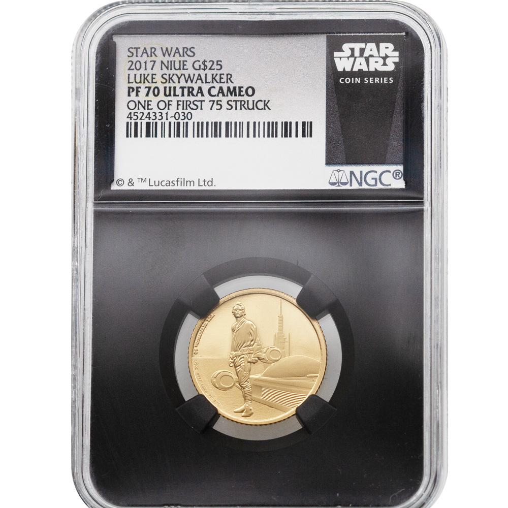 NGC PF702017 スター・ウォーズ「ジェダイの帰還」銀貨 ニウエ 2017
