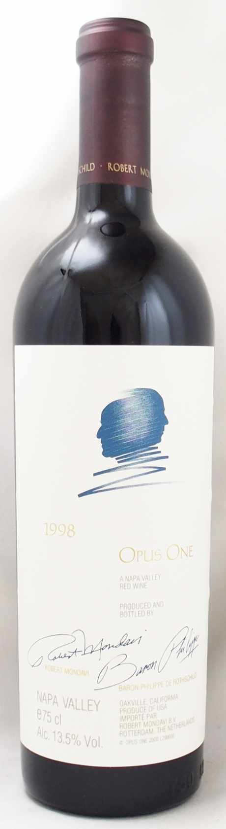 未開栓OPUS ONE オーパスワン 1998 赤 ワイン [未開栓] オーパスワン