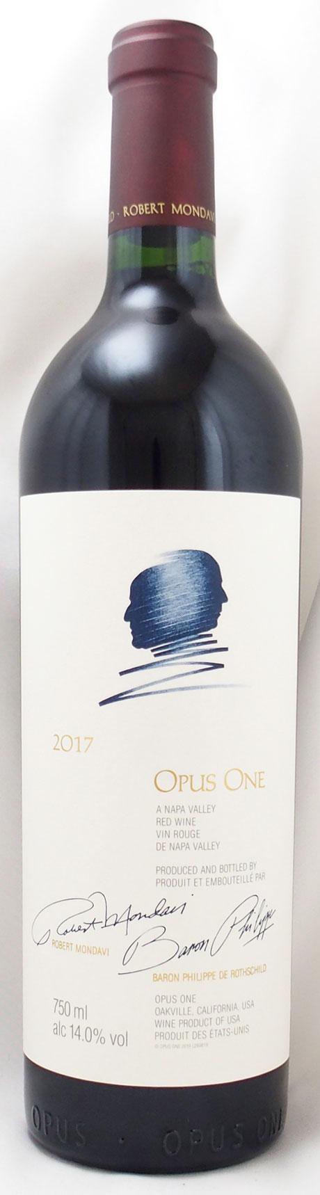 送料無料】2017年 オーパス ワン モンダヴィ・ロッチルドOPUS ONE
