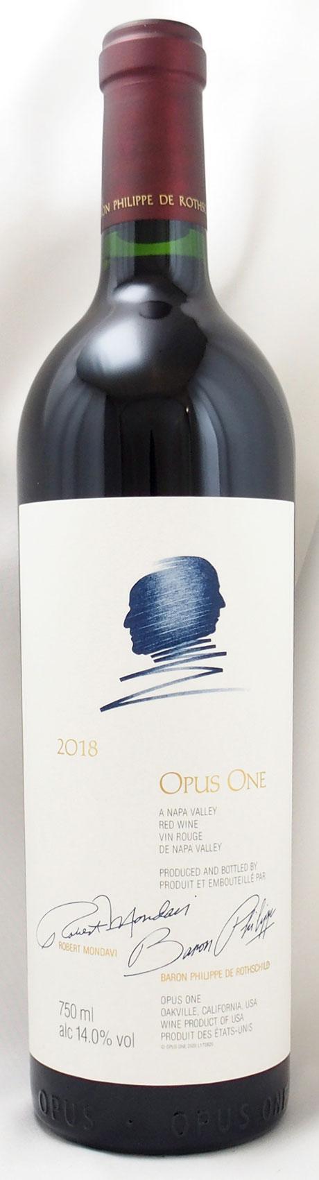 送料無料】2018年 オーパス ワン モンダヴィ・ロッチルドOPUS ONE