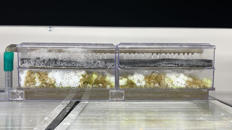 120アクリル水槽用 上部フィルター ドライ付き キャンセル品にて即納