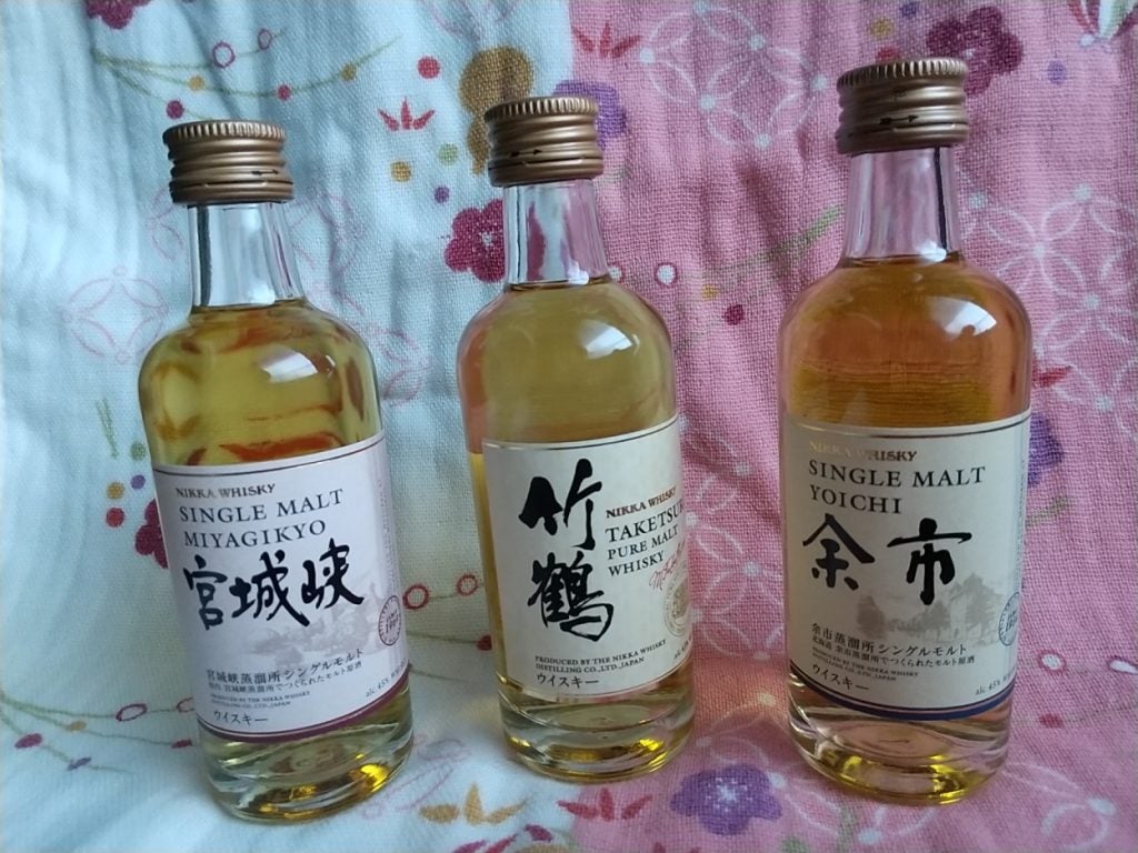 竹鶴 12年 50mlボトル 4本セット 【公式通販】