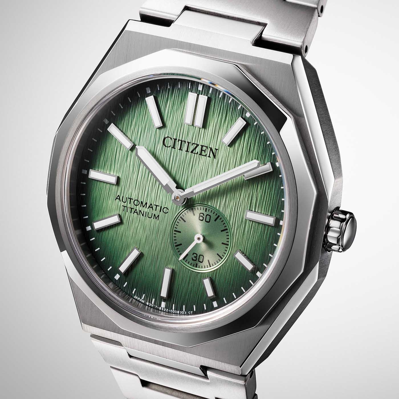 NK5020-58X Male Super Titanium ™ green ⌀ 40mm Citizen Onlineshop
