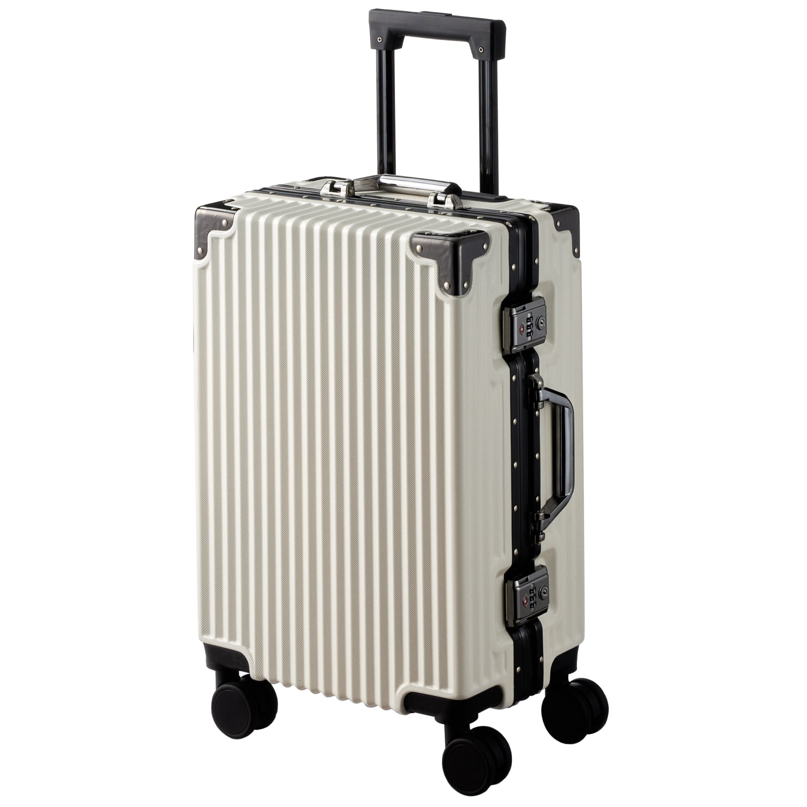 C.jutro キャリーケース ホワイトL (95L) Amazon | [C.jutro] 【新技術