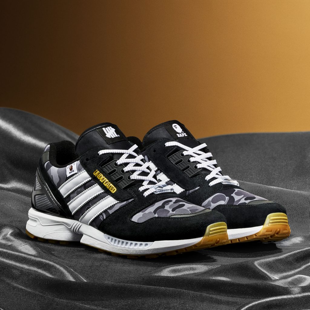 BAPE X UNDFTD X ADIDAS ZX8000限定スニーカー-黒- | コムデギャルソン