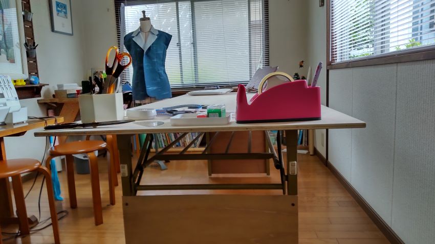 裁断洋裁ミシン机