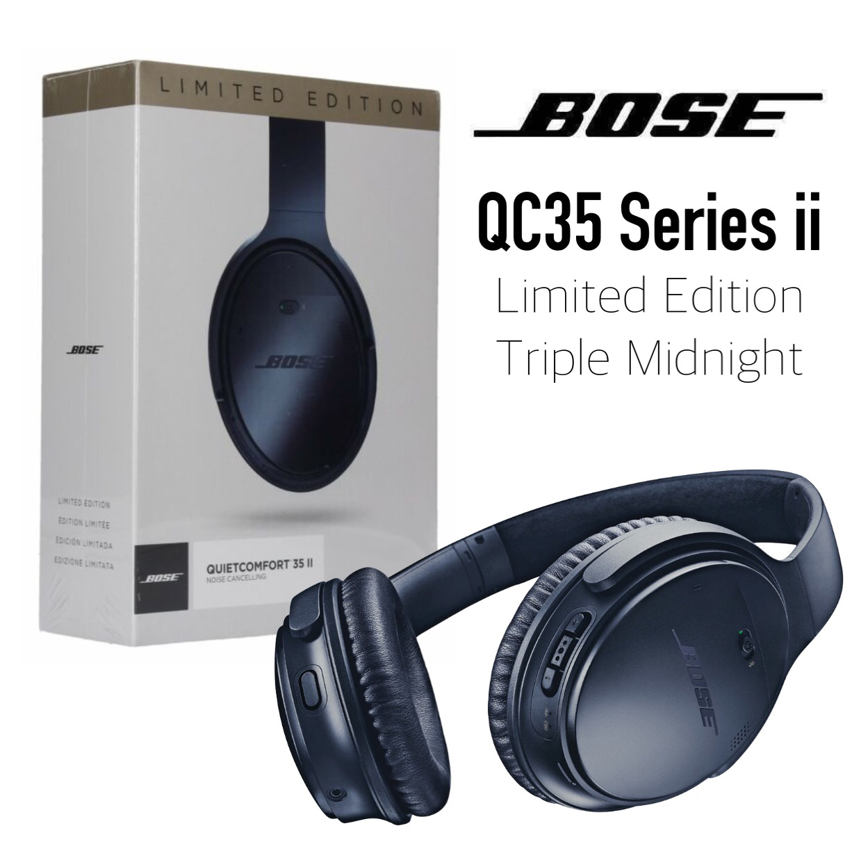 Headset Quietcomfort 35 Ii Limited Edition Ear Bose Qc35 Mark Bose