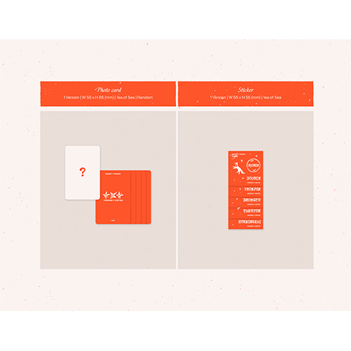 minisode 3: TOMORROW［Light Ver.］ [5形態セット][CD] - TOMORROW X