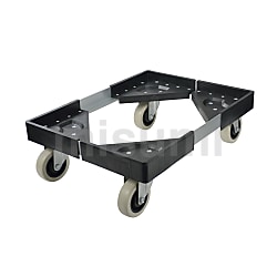 ミスミ コンテナ台車 アルミカート PUキャスター | ミスミ | MISUMI