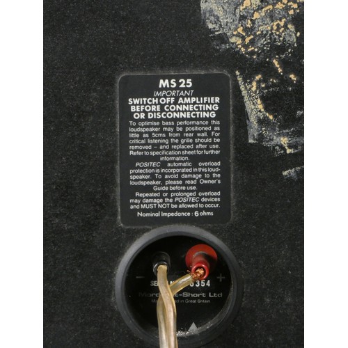 英国）Mordant-Short 2-wayブックシェルフMS25Ti 動作品 英国）Mordant