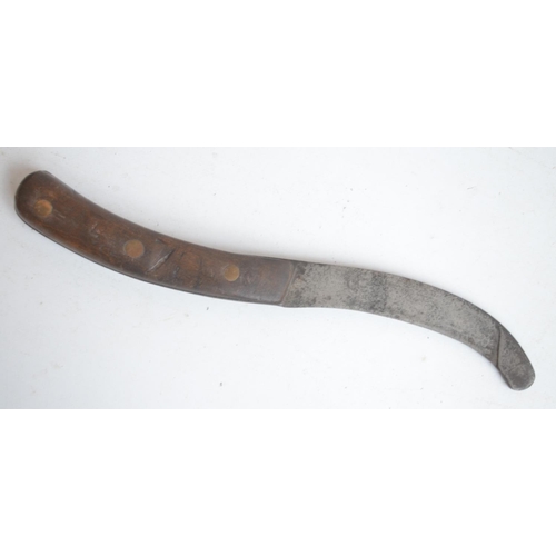 Vintage marlin spike knife (H.M. Slater, military broad arrow and